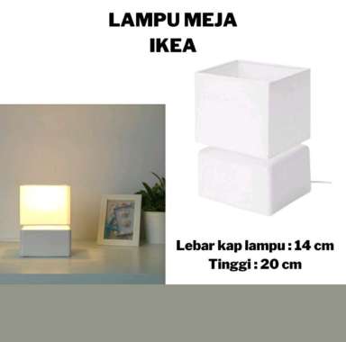 Ikea Visslebo Lampu Meja Ikea Lampu Hias Lampu Tidur Putih Tinggi 20 Cm