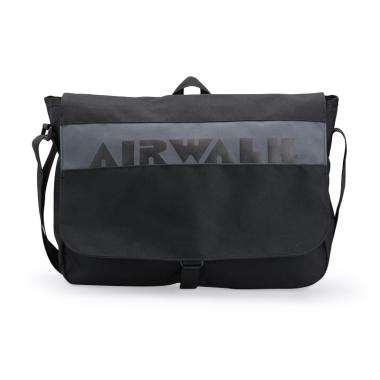 Airwalk Payton Messanger Tas Pria - Black