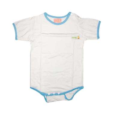 Velvet Junior Bamboo Cotton Baju Kodok Segitiga - 1pcs Newborn Green