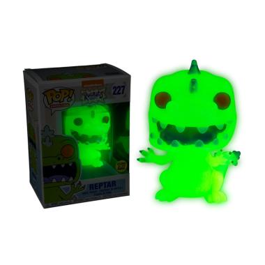 Funko POP! Animation Rugrats Reptar Glow in the Dark Exclusive Mainan Vinyl