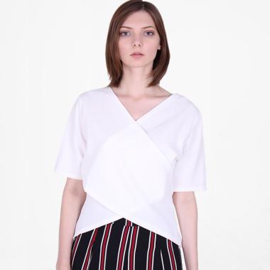 Magnolia 8863051815 V-neck Top Blouse Wanita
