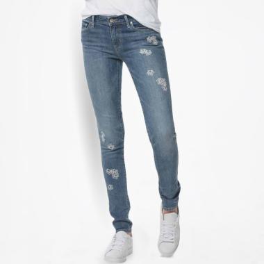 Levi's 711 18881-0276 Skinny Moraga Blues Celana Jeans Wanita - Blue