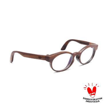 Eastwood Arka Lensa Plano Kacamata Unisex - Rosewood