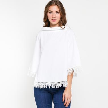 Rodeo 217.0116.WHT Polos Blouse Shirt - White
