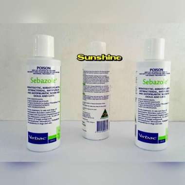 Shampo Virbac Sebazole 250ml - Sampo Kucing Anjng Shampoo