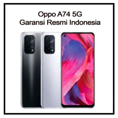 OPPO A74 5G [6/128GB] Oppo A 74 5G Garansi Resmi Fluid Black