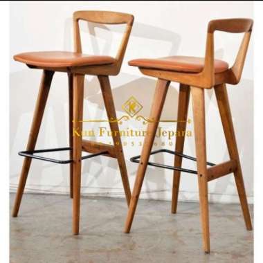 Kursi Bar custom kayu jati