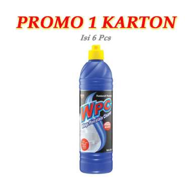 [PROMO 1 DUS] WPC Extra Kuat Botol 800ml / WPC Cairan Pembersih Toilet & Kamar Mandi / Pembersih Lan