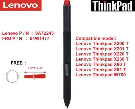 Stylus Pen Lenovo Thinkpad X200T X201T X220T X230T X60T X61T W700