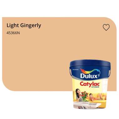 Dulux Catylac Interior Tinting Cat Tembok Interior [25 Kg] Light Gingerly