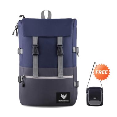 Braun Fox Archer Backpack + Free Polo Air Piston Slingbag