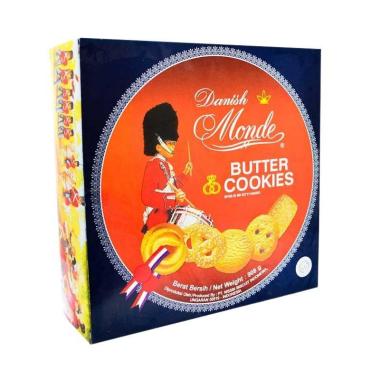 Promo Harga Monde Butter Cookies 908 gr - Blibli