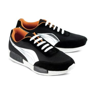 Golfer 9026 Sepatu Sneakers Wanita - Black White
