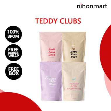Teddy Clubs Powder Mask 30g Pink Lava Acne