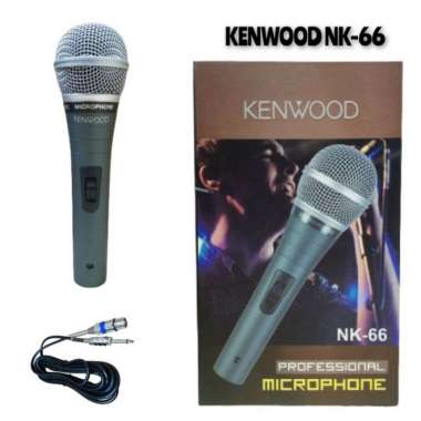 Mic Kabel Kenwood NK-66 Original Dynamic Microphone Kenwood nk66 100 % ORIGINAL Multicolor