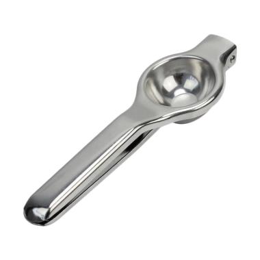 Alat Peras Jeruk Stainless Steel / Perasan Lemon Juicer / Pemeras Buah Buahan Silver