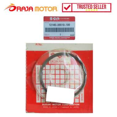 Suzuki Genuine Parts Ring Piston Suzuki Tornado GX #100 1214035510100 Hitam