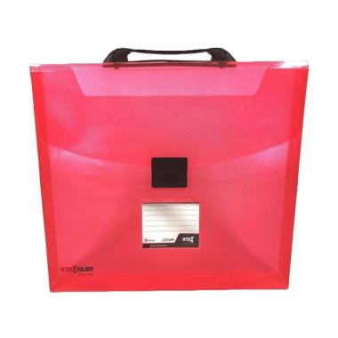 Inter X Tas Case File [4 cm] Merah