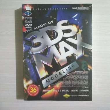 Buku Design Graphics The magic 3DS MAX Modeling Hendi Hendratman