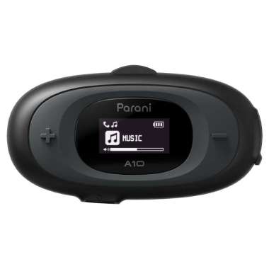 PARANI A10 BOOM Motorcycle Bluetooth Intercom - Black