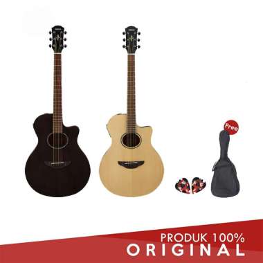 YAMAHA APX600M - APX 600M - APX600 M - APX 600 M Free Softcase & 2 Pick NATURAL SATIN