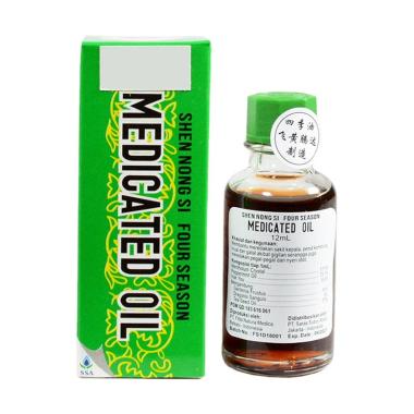 FOUR SEASONS Medicated Oil Minyak Gosok [12 mL]