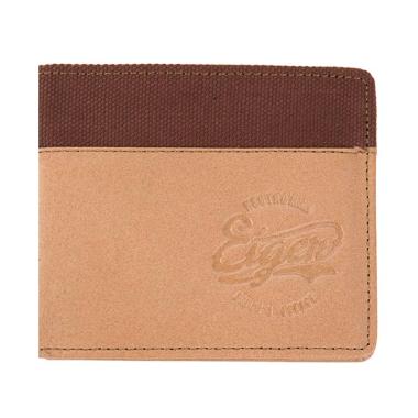 Eiger Riding Onyx Men's Landscape Wallet - Brown