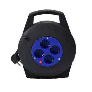 Krisbow Kabel Rol 10 Meter - Kabel Gulung Roll