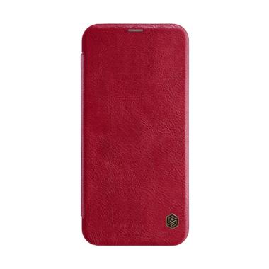 Nillkin Flip Qin Leather Casing for Samsung Galaxy J4 Plus or J4 Prime Red