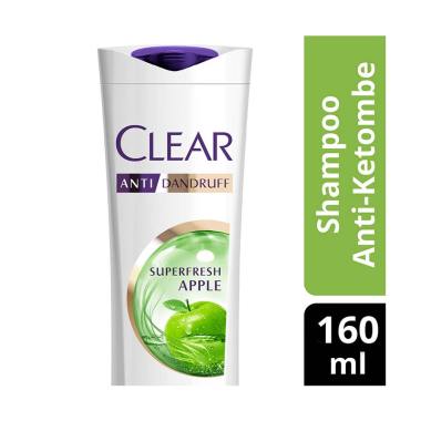 Promo Harga Clear Shampoo Super Fresh Apple 160 ml - Blibli