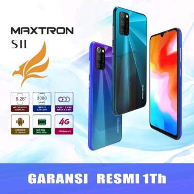 Maxtron S11 RAM 3GB/16GB 4G Smart Phone Android Garansi Resmi 1 tahun