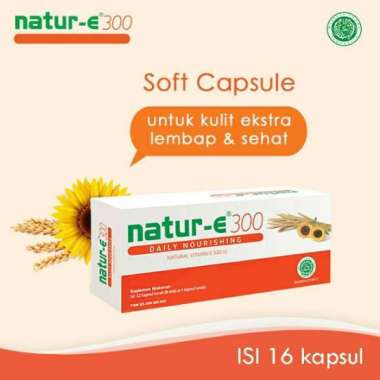 NATUR-E 300 IU 16 KAPSUL NATUR E 300IU 16KAPSUL ORANGE