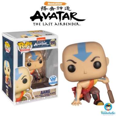 Funko POP! Avatar The Last Airbender - Aang Crouching [Exclusive] #995