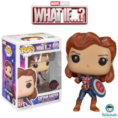 Funko POP! Marvel What If...? - Captain Carter Fighting Pose EXCLUSIVE