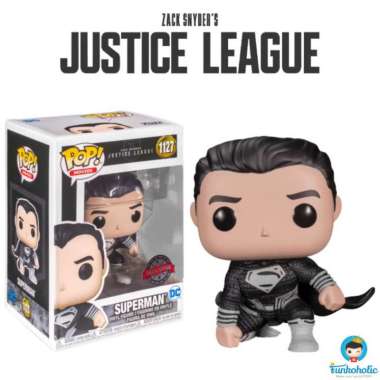 Funko POP! Zack Snyder's Justice League Superman Black Suit EXCLUSIVE