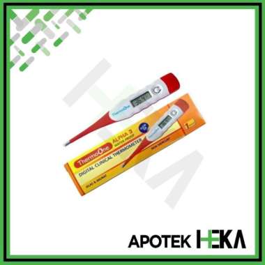 OneMed Thermo One Alpha 3 - Termometer Digital dengan Ujung Probe Lentur dan Non-Mercury