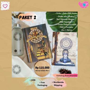 FREE NOTES atau TUMBLER Promo Buku Ulysses Moore Peta Yang Hilang