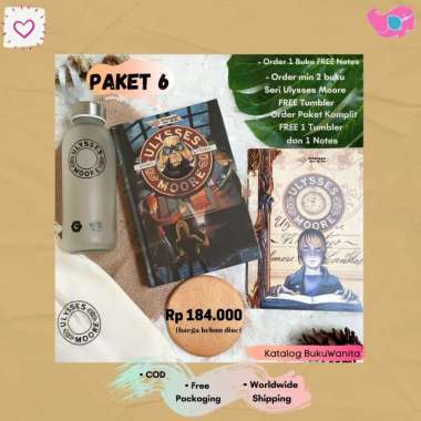 FREE NOTES atau TUMBLER Promo Buku Ulysses Moore Kunci Utama