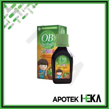 OB Herbal Junior 60 ml - Sirup Meredakan Batuk Berdahak Anak