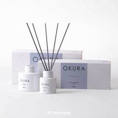 Dekoruma KOUGA Pengharum Ruangan Aromatherapy - Okura | Reed Diffuser 50 ml
