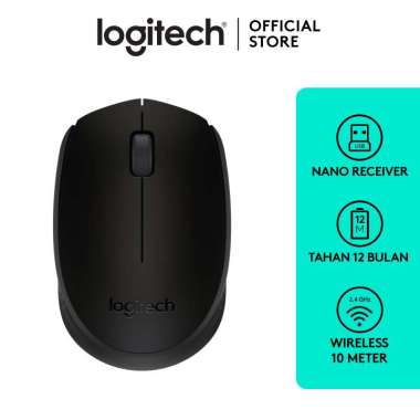 Logitech M170 Wireless Mouse Black