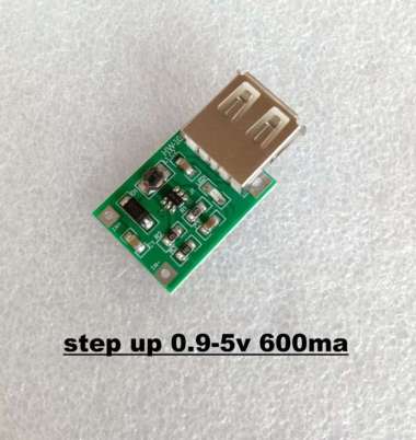 modul step Up DC 0.9-5v to USB 5v 600 mA charger