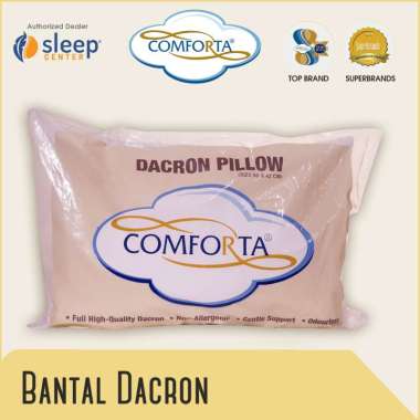 SLEEP CENTER Comforta Dacron Pillow / Bantal Putih