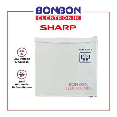 [GOJEK/GRAB] Sharp Kulkas Mini SJ-50MB-XW / Portable Mini Bar SJ50MBXB