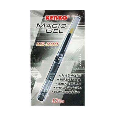 Kenko KE 200 Magic Ballpoint Gel Hitam
