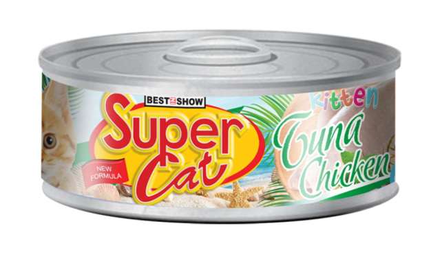 Supercat Kitten Tuna & Chicken 95gr