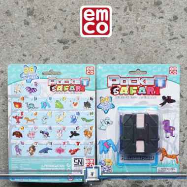Emco Pocket Safari HEDGEHOG Letter H Morphers Transformer Robot Animal