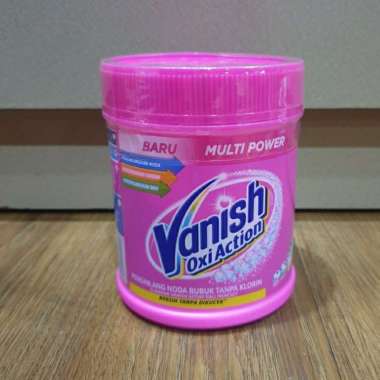 Vanish Multi Powder Oxi Action Pembersih Noda 400Gr Bersih Tanpa Kucek