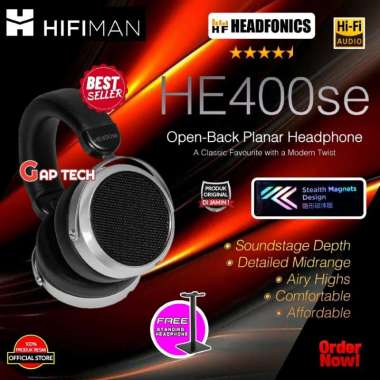 Hifiman HE400SE / HE400 SE / HE 400 SE Open-Back Planar Headphone Original