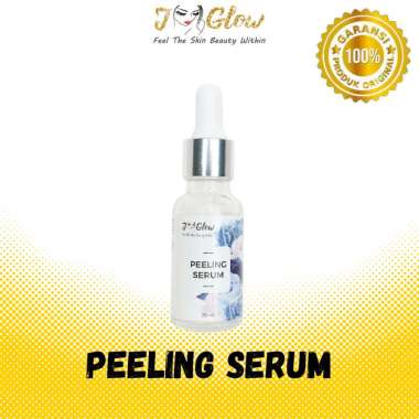 Jglow j glow skincare paket peeling serum perawatan wajah glowing serum mencerahkan wajah toner untu